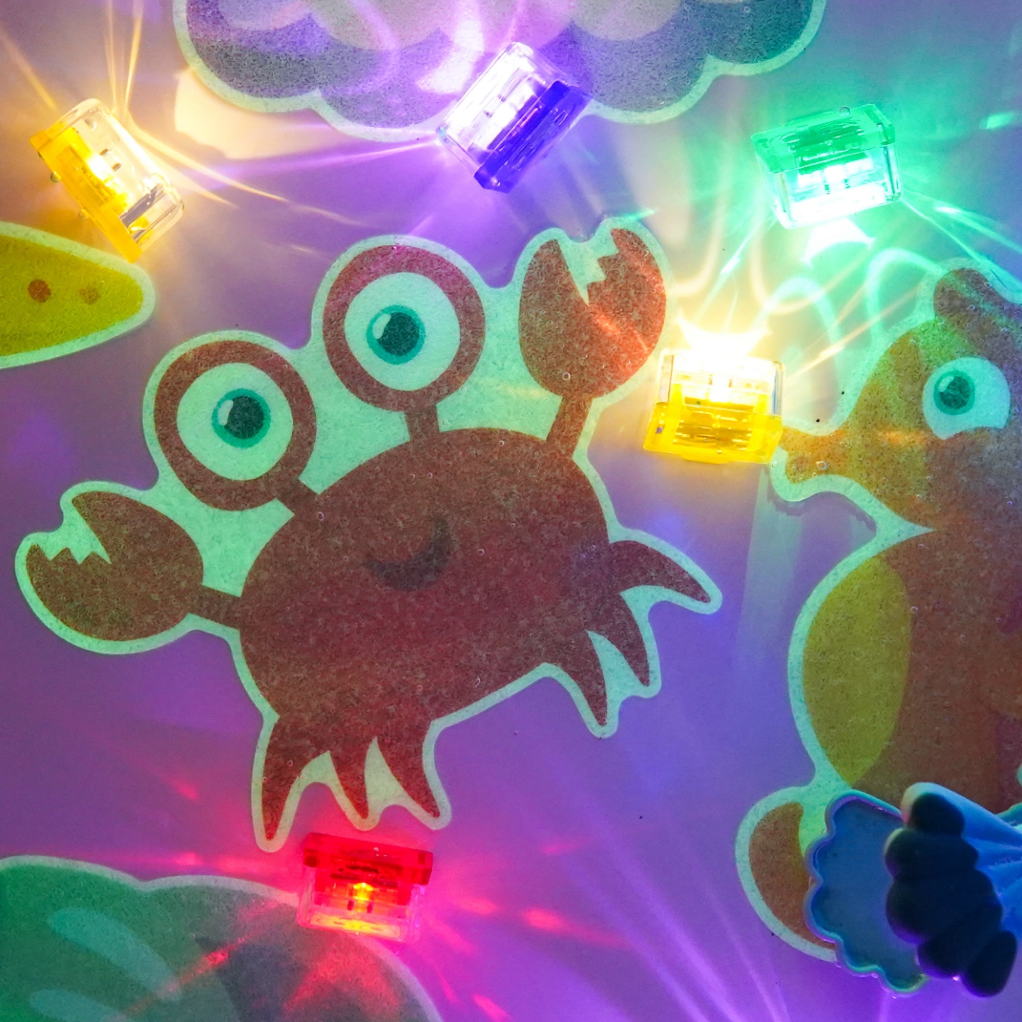 Glow-In-The-Dark Guppy Grips