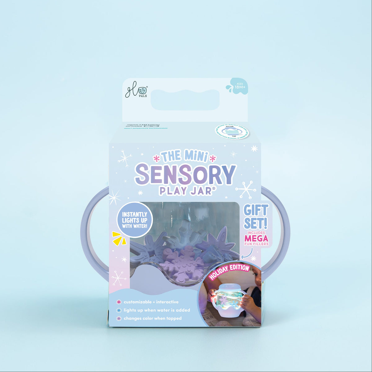 Mini Sensory Play Jar® Gift Set, Snowy
