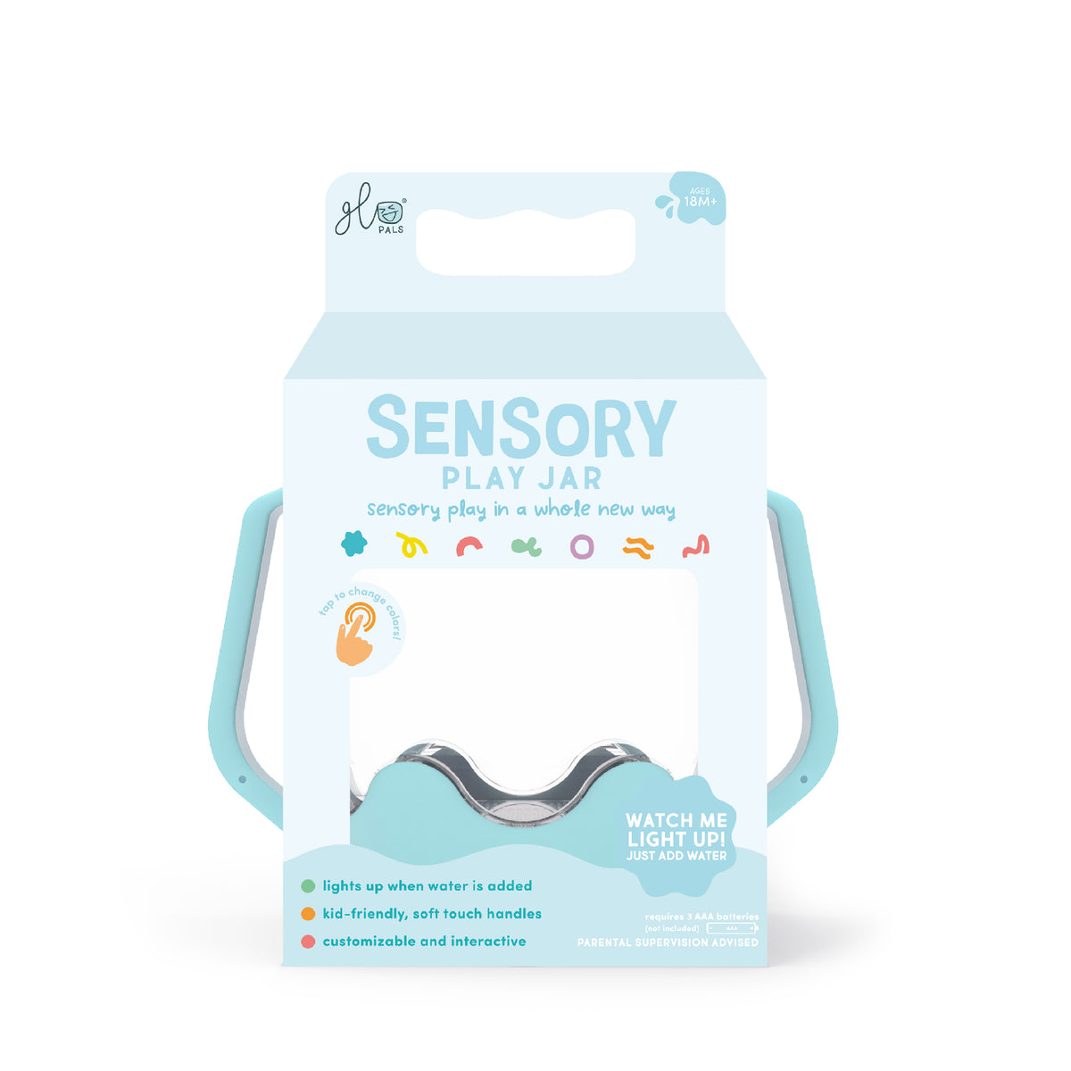[Frosty Fun] Sensory Play Jar Frosty Fun in packaging