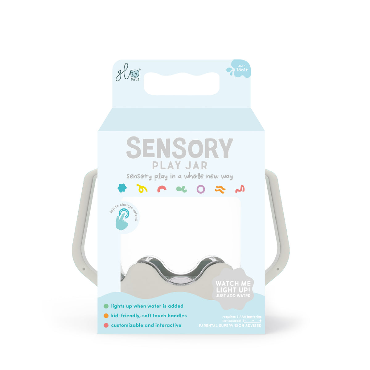 [Cozy Cloud] Sensory Play Jar Cozy Cloud in packaging