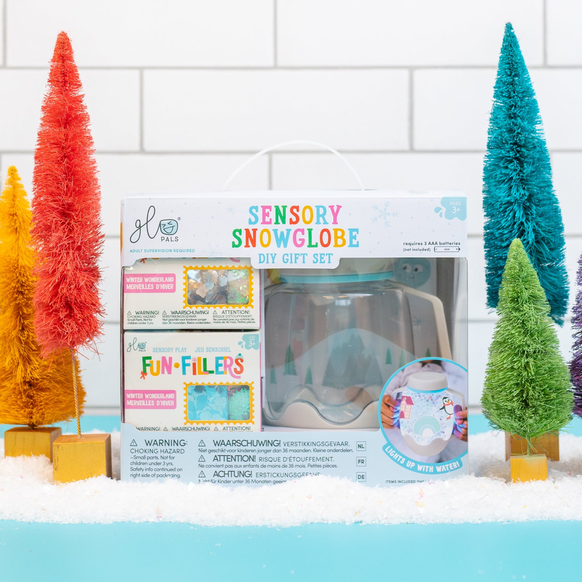 DIY Sensory Snowglobe Gift Set