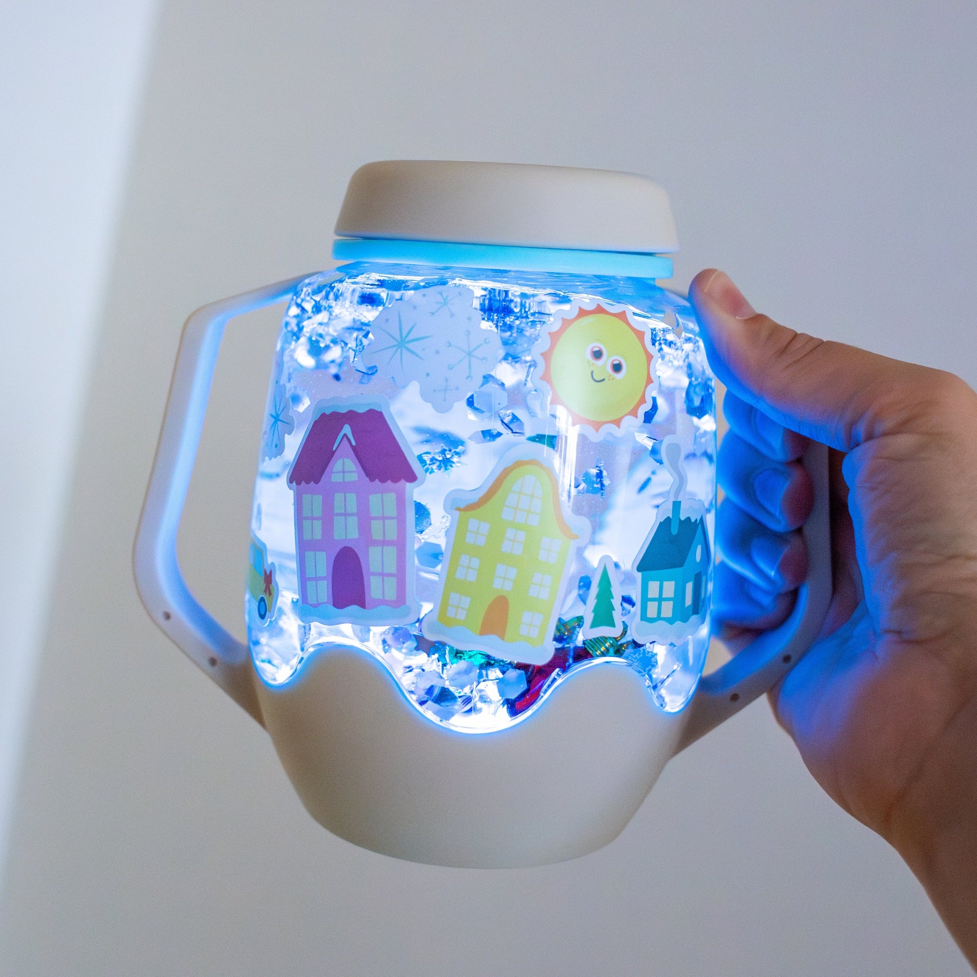 DIY Sensory Snowglobe Gift Set