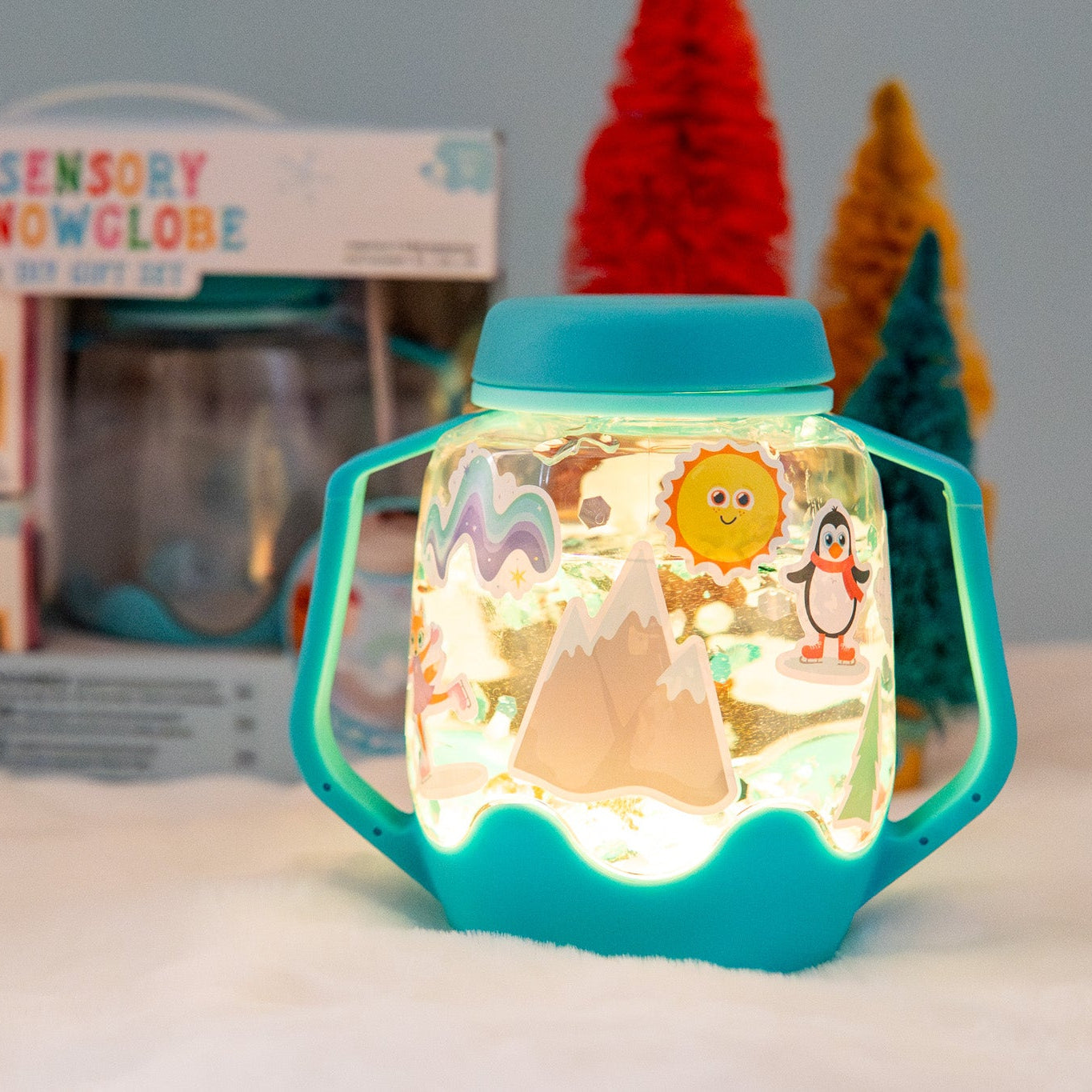 DIY Sensory Snowglobe Gift Set