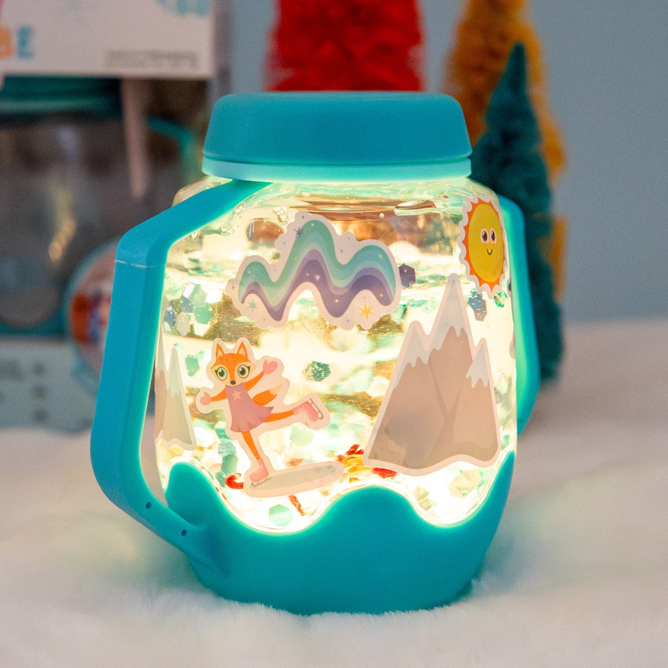 DIY Sensory Snowglobe Gift Set