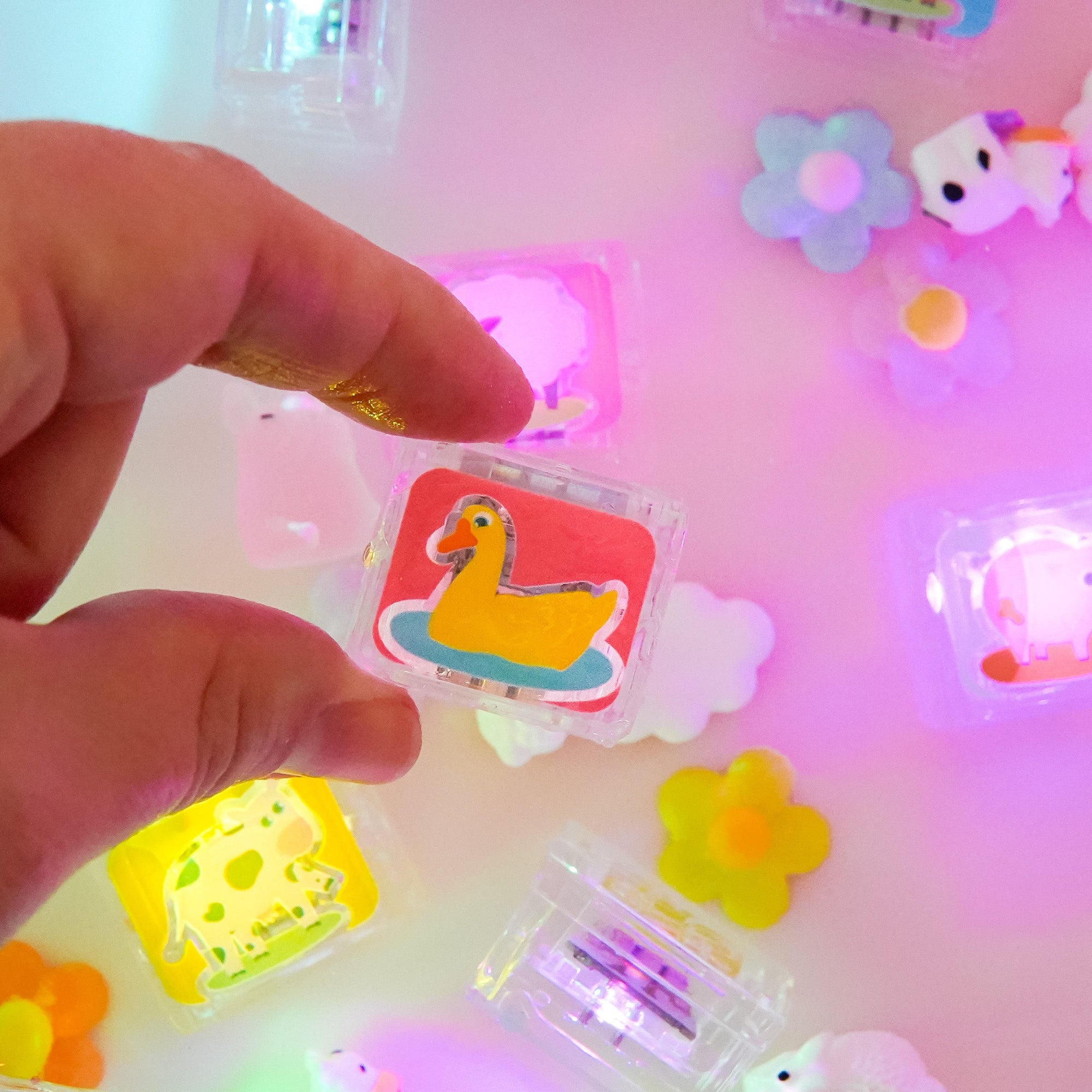 Farm Light-Up Cubes 6-Pack