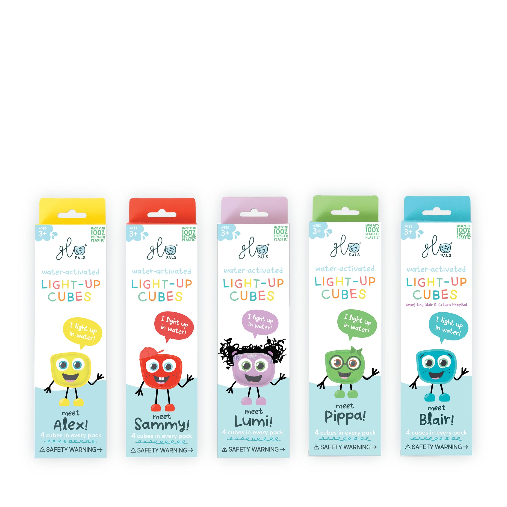 Glo Crew Light-Up Cubes Bundle