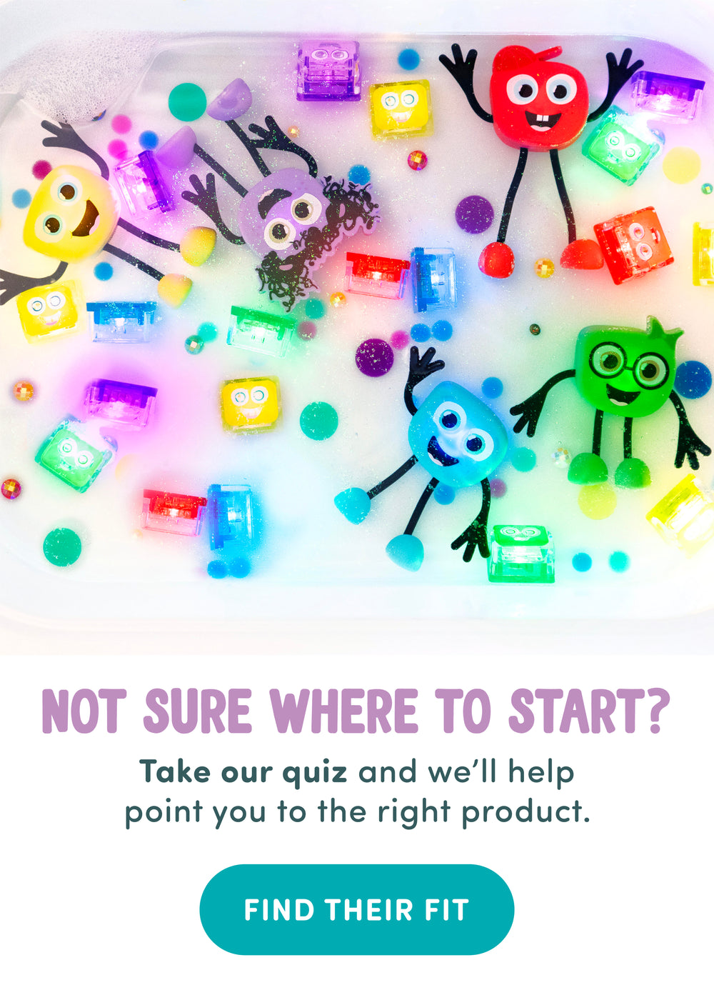 Find their fit — our three-question toy finder