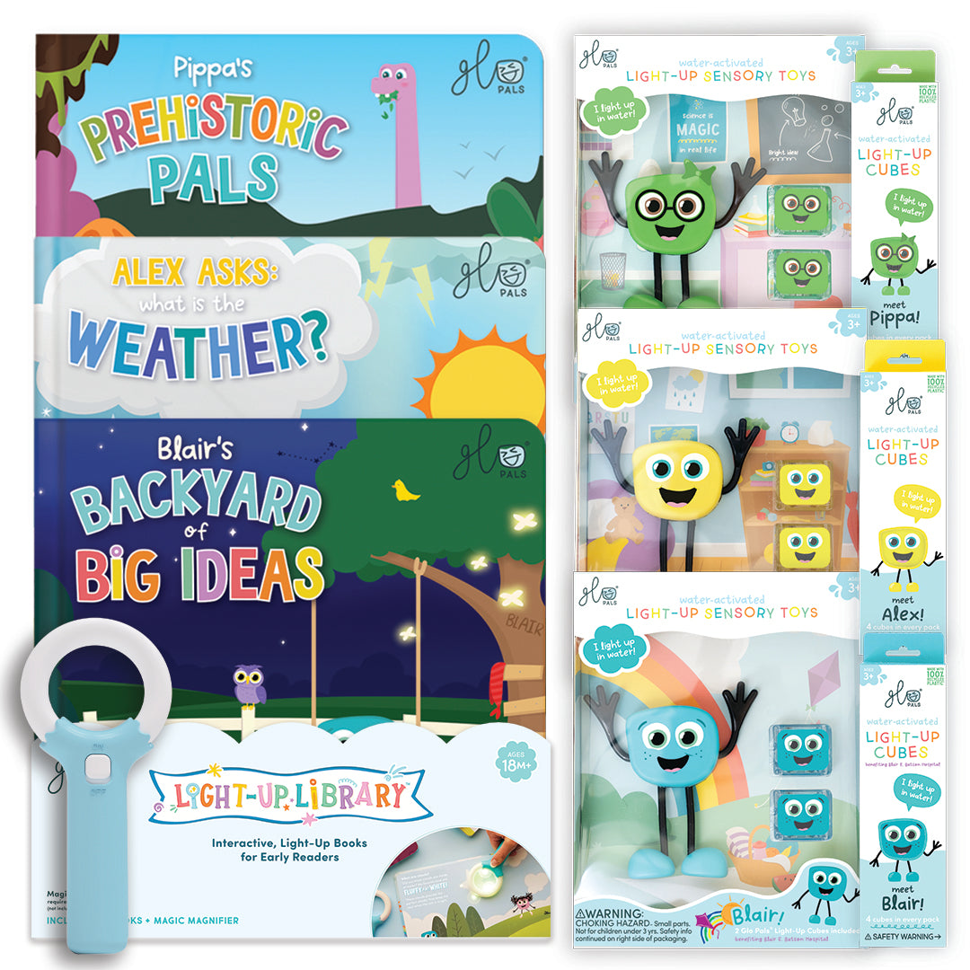 3-Pack Book Set + Glo Pal Gift Subscription