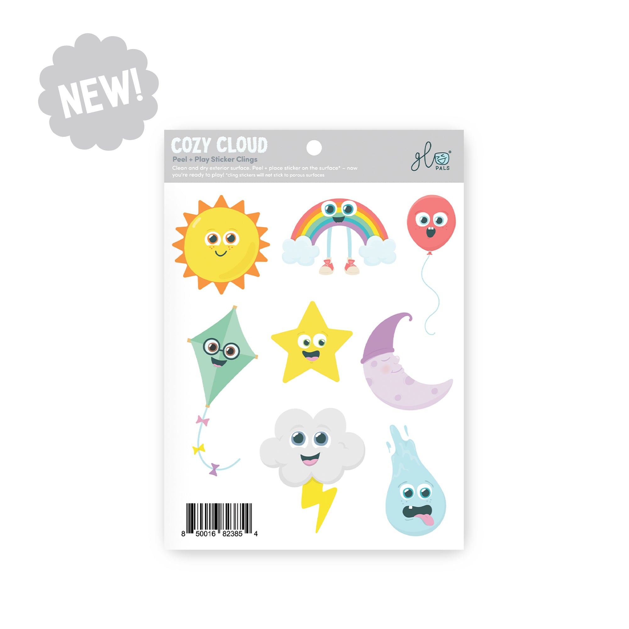 Peel + Play Cling Stickers