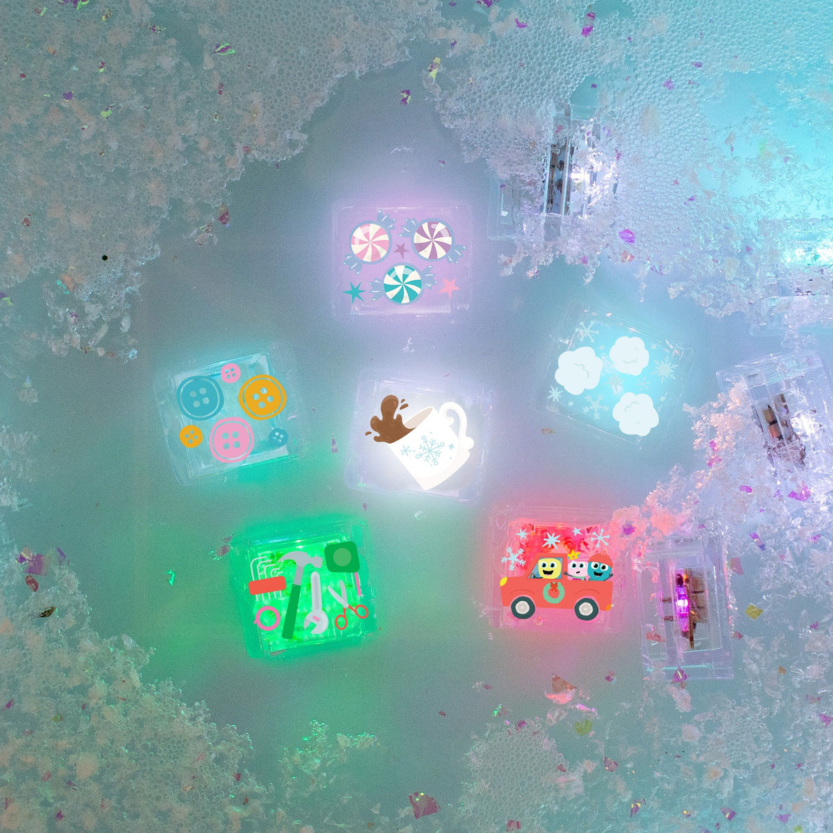 Scoops the Snow Pal Light-Up Cubes 6-Pack