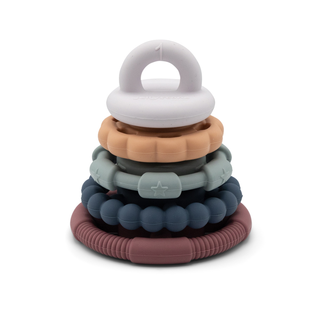 Rainbow Stacker & Teether Jellystone Designs