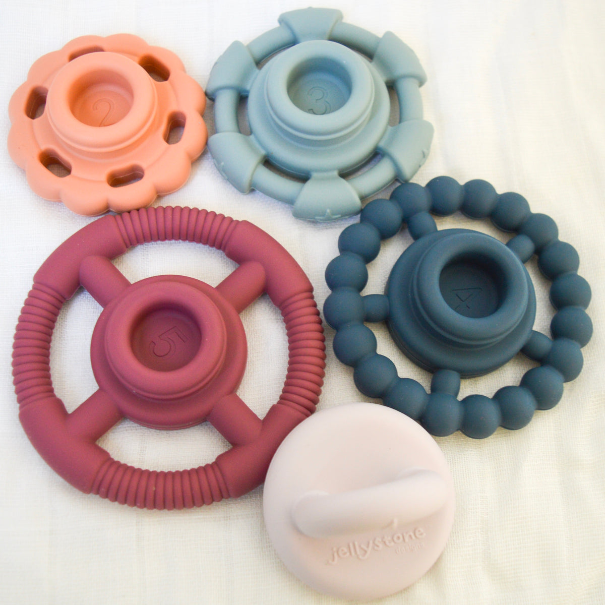 Rainbow Stacker & Teether Jellystone Designs