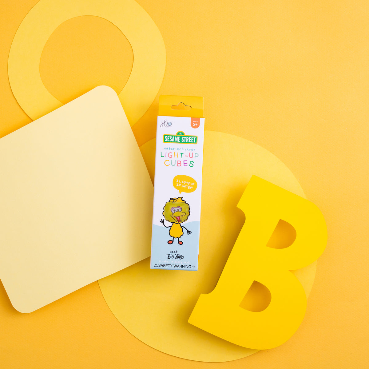 Big Bird Light-Up Cubes 4-Pack